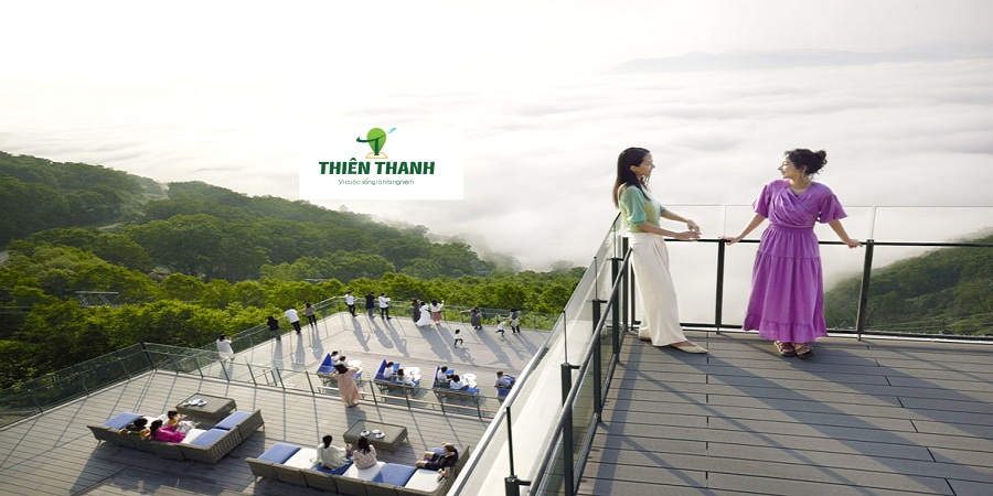 Du Lịch Nhật Bản - Sân thượng Unkai Terrace, Hokkaido